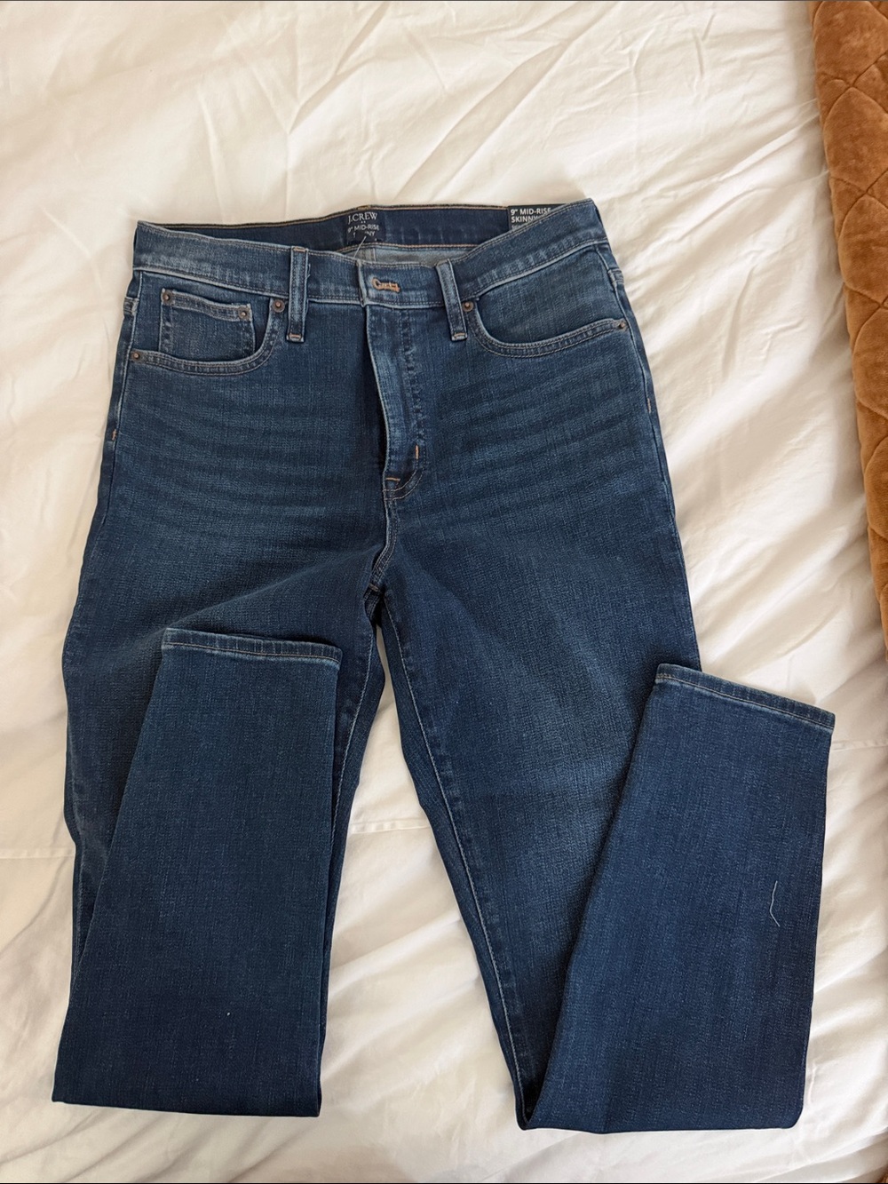 J. Crew Women’s Slim Skinny Jeans in Deep Blue